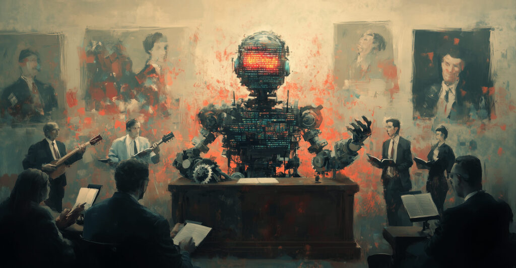 AI is theft movement